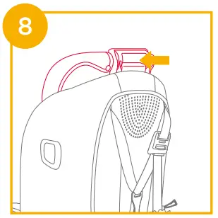 Height Adjustment for Head Support and Shoulder Harnesses