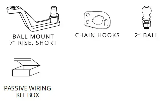 STEALTH HITCHES SHR31040 BMW iX Tow Package Combo Hitch Receiver - ADDITIONAL