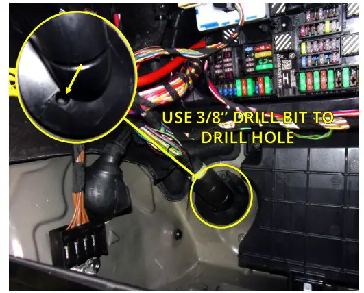 STEALTH HITCHES SHR31040 BMW iX Tow Package Combo Hitch Receiver - connector