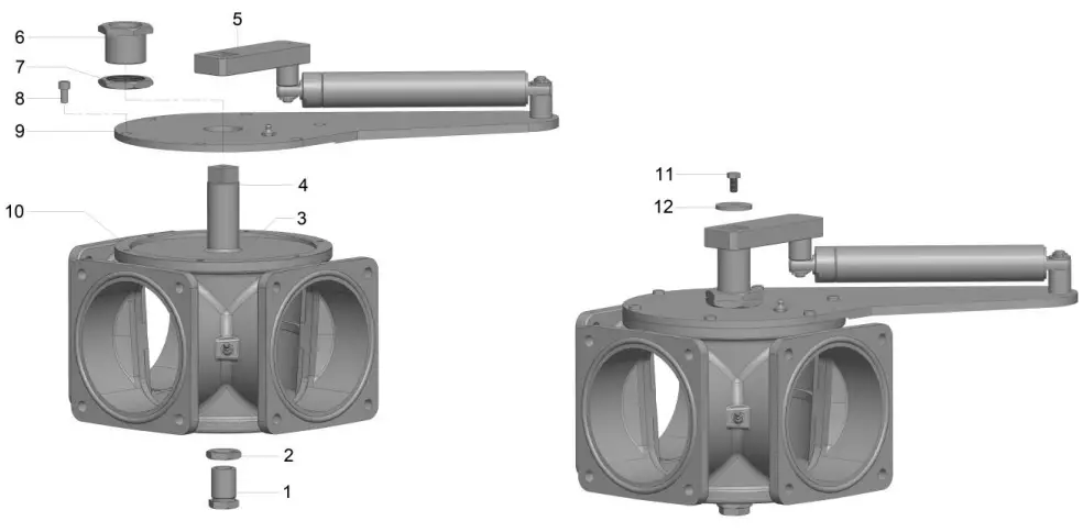 METAL-TECNICA-0024-600-Three-Ways-Flanged-Cock-FIG-5