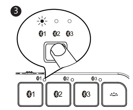 ProtoArc HB363 3 Backlit Bluetooth Keyboard for Mac - fig3