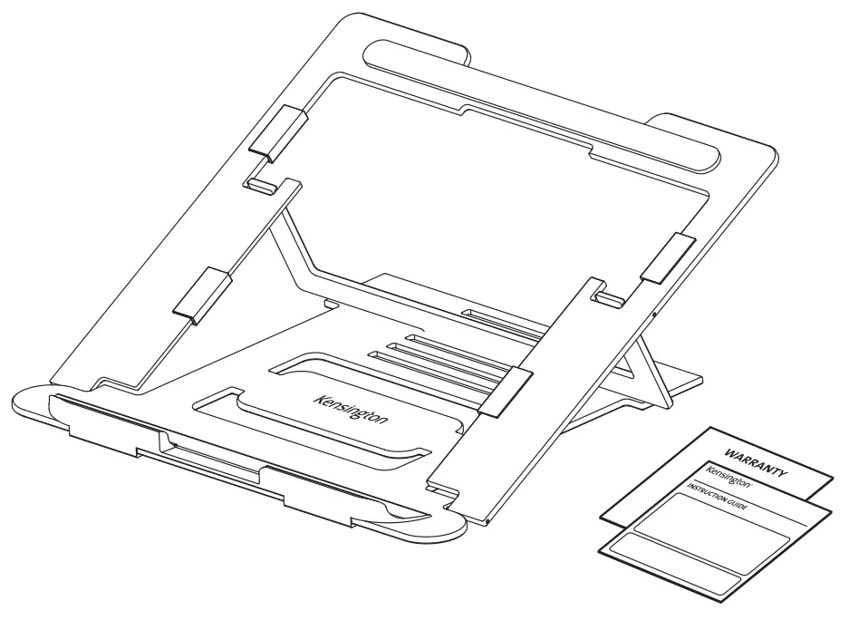 kensington K50417WW Easy Riser Aluminum Laptop Riser