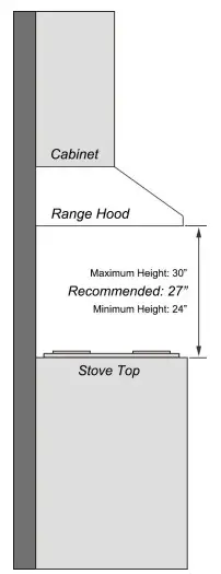 Empava EMPV-30RH11 Ducted Under Cabinet Range Hood - fig 3