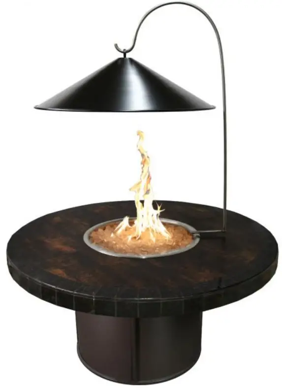 THE-OUTDOOR-PLUS-OPT-RCB35HRF-Black-Steel-Cone-Fire-Pit-Cover-with-Heat-Reflector-product