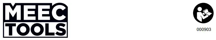 MEEC TOOLS 000903 Brushcutter Instruction Manual