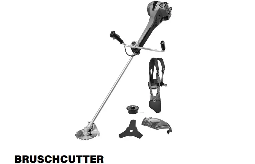 Meec Tools 000903 Brushcutter Instruction Manual