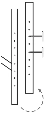 HABYS Aero Plus Portable Massage Tables - screw 5