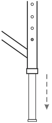 HABYS Aero Plus Portable Massage Tables - screw 8