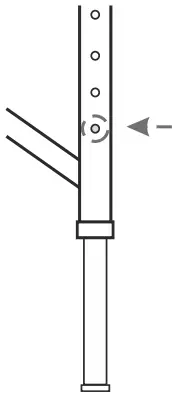 HABYS Aero Plus Portable Massage Tables - screw 9