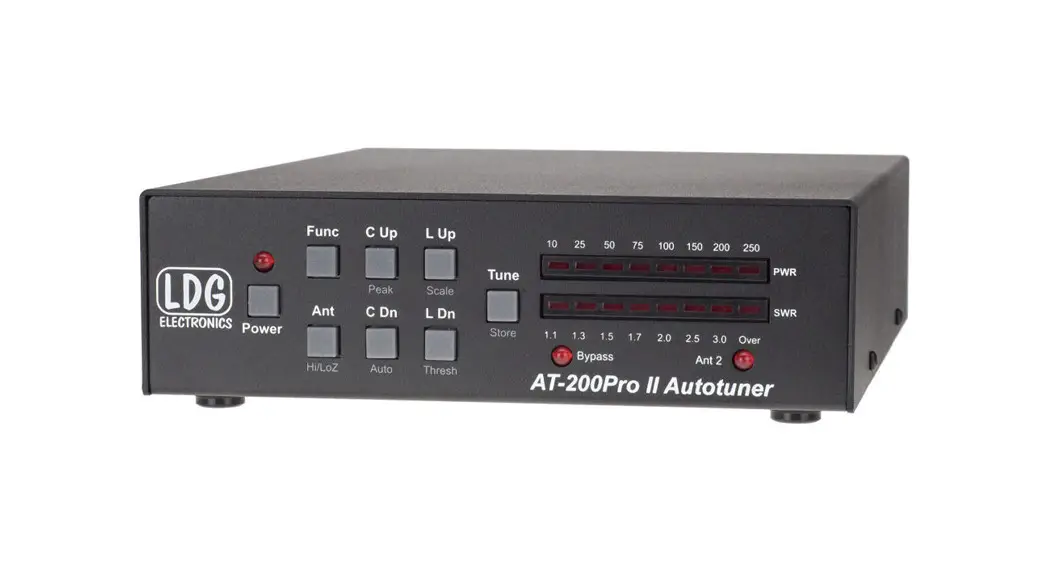 Ldg Electronics Ldg At-200proii 200w Automatic Antenna Tuner User Manual