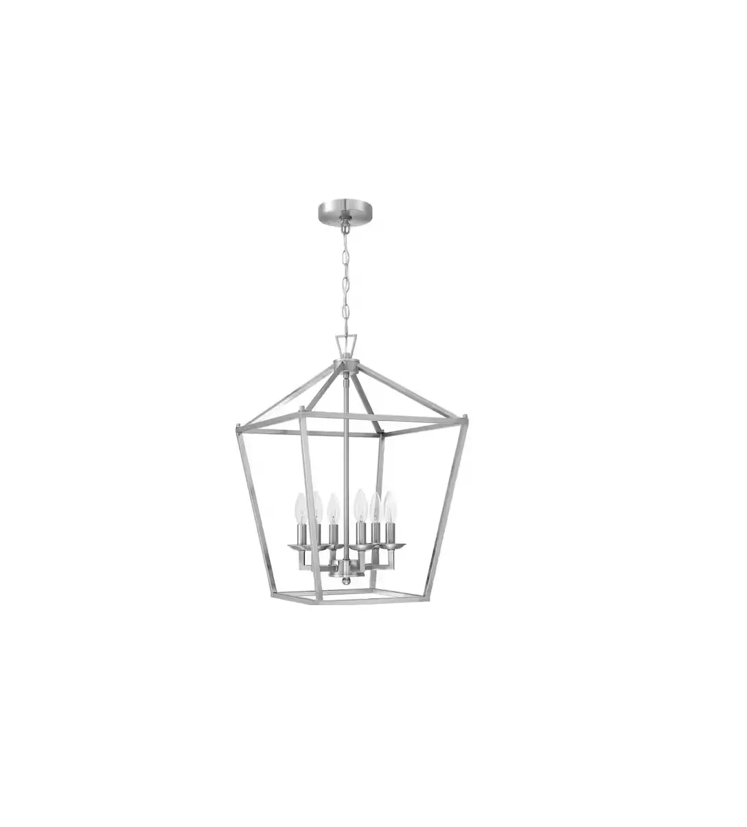 The Home Depot Uixe Geometric Cage Lantern Pendant Light Instruction Manual