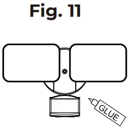 PLT SOLUTIONS Dual Head LED Floodlight Fixture - POWER SUPPLY5