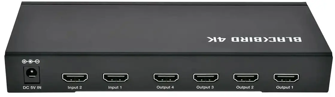 Monoprice 15866 Blackbird 4K 2x4 HDMI Splitter and Switch-PRODUCT