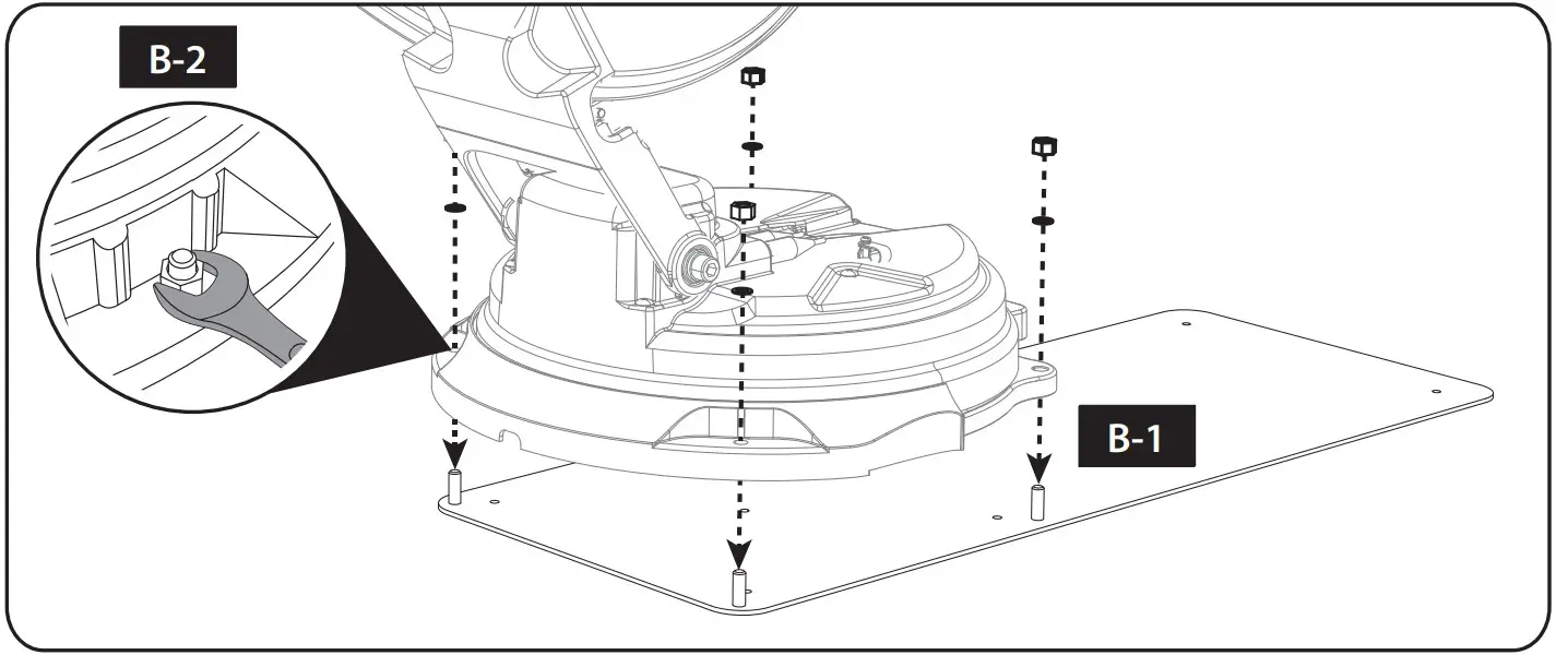 sphere Astrolink Fully Automatic Satellite Dish - assembly 13