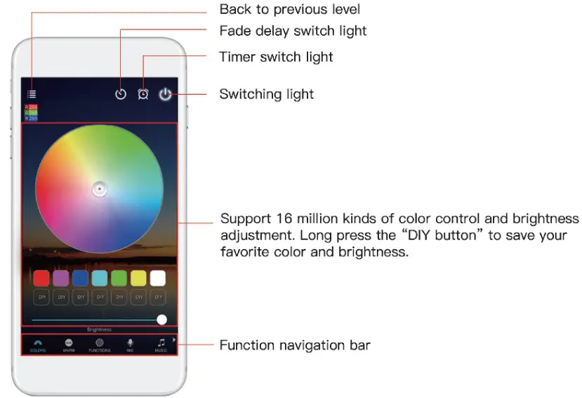 HOME-EXPRESS-Sunset-Lamp-Projector-fig-9