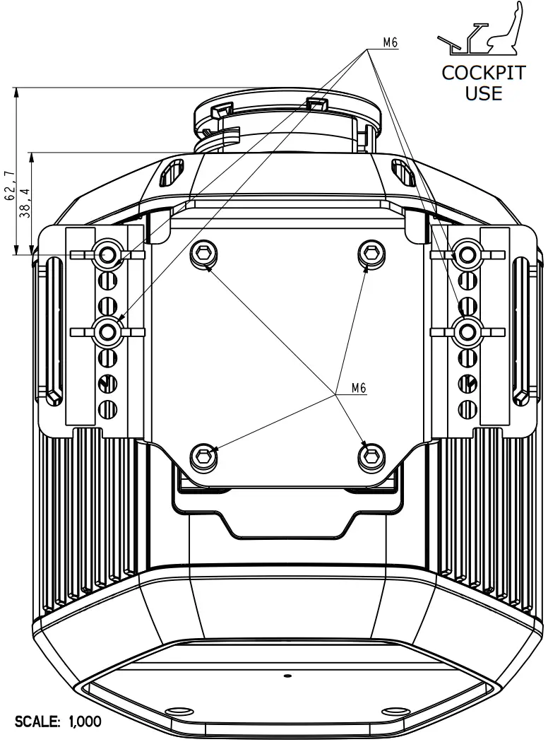 THRUSTMASTER T818 Desk Mounting kit - Figure 4