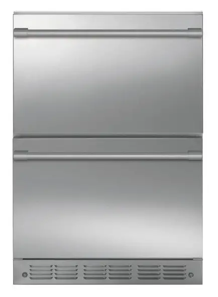 GE MONOGRAM ZIDS240NSS Double Drawer Refrigerator