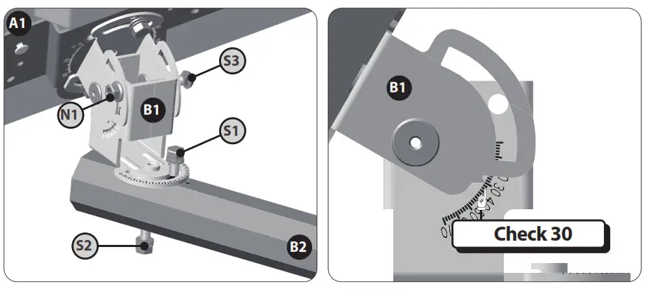 HUMAX Advanced-H40D Series Digital Satellite Dish Flat Mirror Panel Antenna - Part Assembly 1