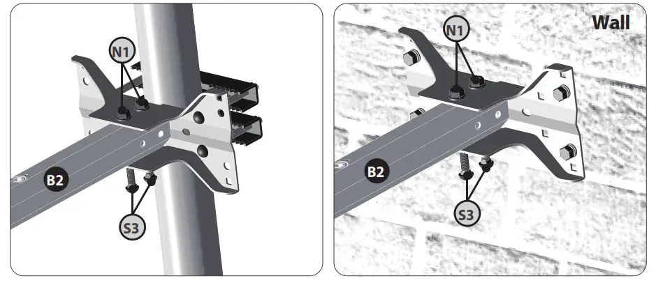 HUMAX Advanced-H40D Series Digital Satellite Dish Flat Mirror Panel Antenna - Part Assembly 3