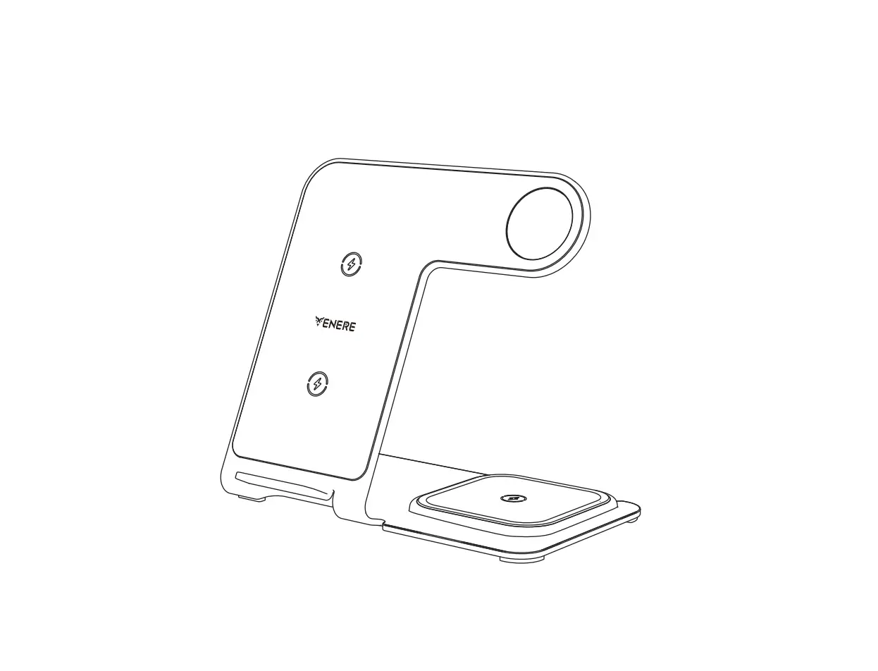 Venere Y9 3 In 1 Wireless Charging Station User Manual