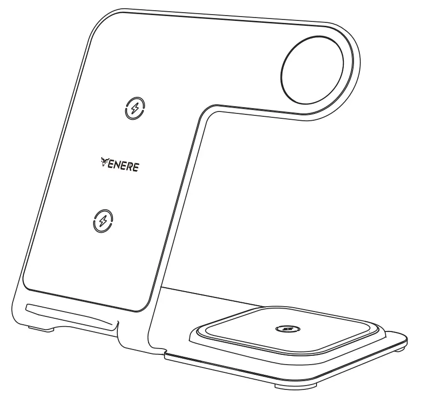 VENERE Y9 3 in 1 Wireless Charging Station