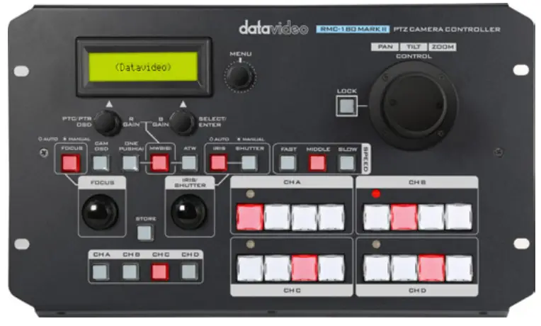 datavideo PTC 140 HD PTZ Robotic Camera - Figure