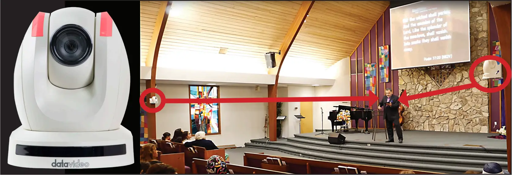 datavideo PTC 140 HD PTZ Robotic Camera - PTZ Cameras