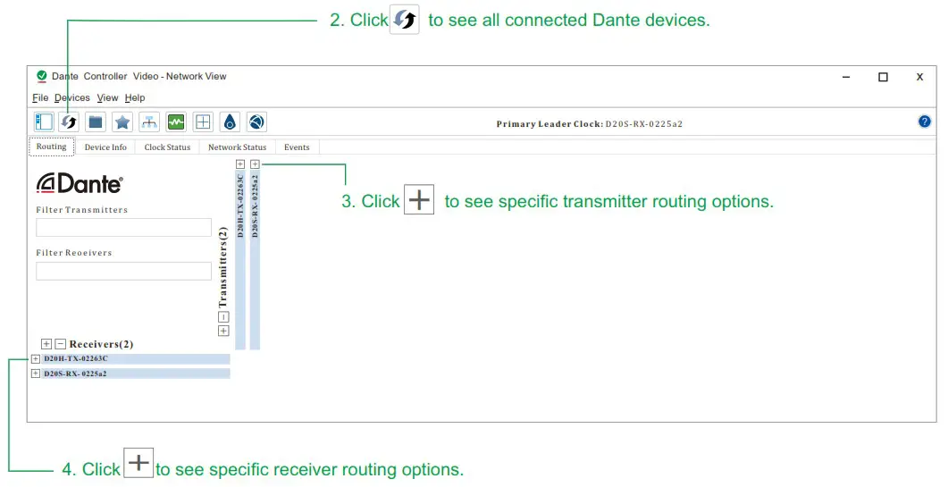 BOLiN TECHNOLOGY D20H Dante AV Transceiver - Connection Diagram 5
