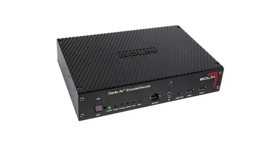 Bolin Technology D20h Dante Av Transceiver User Guide Bolin Technology D20h Dante Av Transceiver User Guide