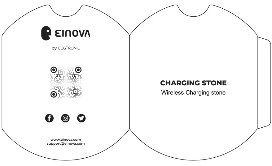 EGGTRONIC EINOVA Wireless Charging Stone User Manual