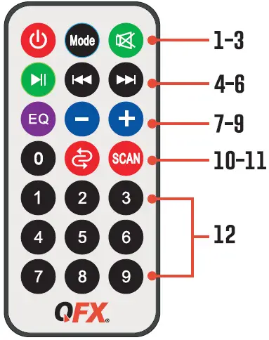 QFX PBX-157 Bluetooth Rechargeable Party Speaker 02