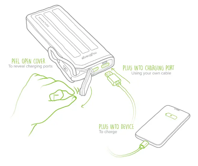 How to charge your phone