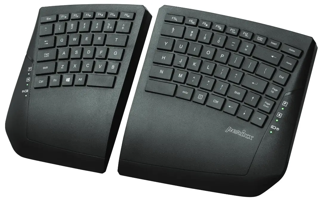 perixx PERIBOARD-624 Wireless Mini Membrane Ergonomic Keyboard
