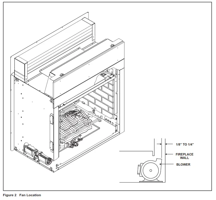 HEAT GLO GFK 160T Fan System - Figure