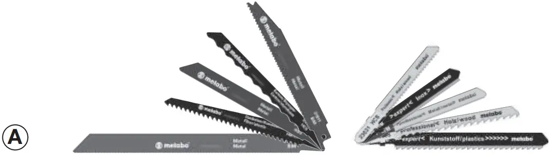 metabo PowerMaxx ASE SSE 18 LTX Compact Cordless Recipro Saw - fig 3