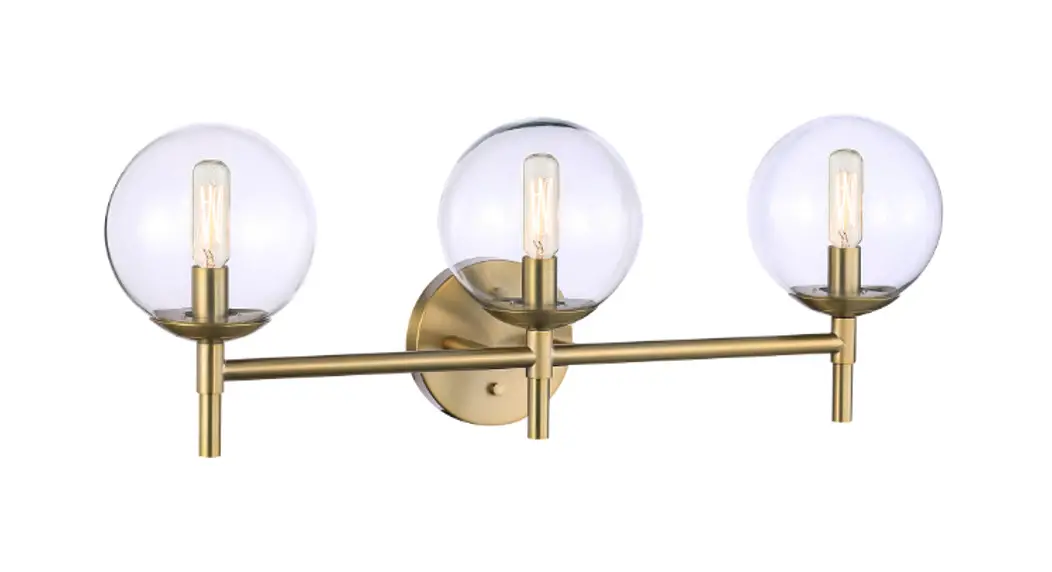 Minka Lavery 2793-695 Auresa 25.625 Inch 3 Light Coal Globe Vanity Light Instruction Manual Minka Lavery 2793-695 Auresa 25.625 Inch 3 Light Coal Globe Vanity Light Instruction Manual