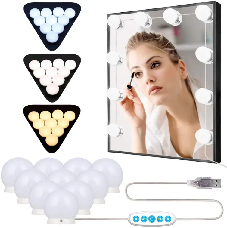 Anmossi TY-MML-10p Hollywood Style Vanity Mirror