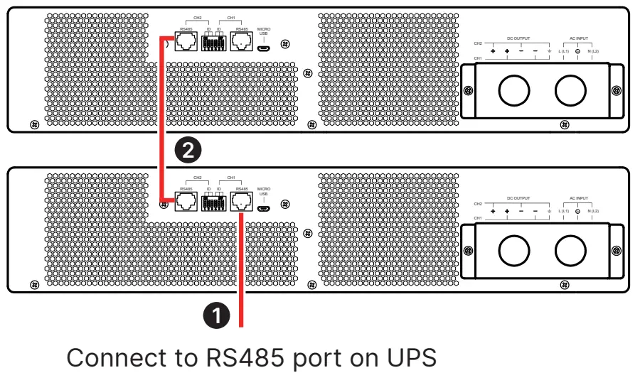 Connect Paralleled Charger Boxes to UPS
