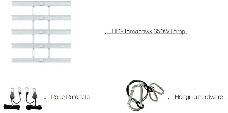 HLG Tomahawk 650 LED Grow Light-FIG4