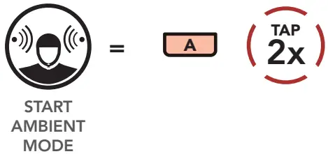 HARLEY DAVIDSON Motorcycle Bluetooth Communication System - Ambient Mode