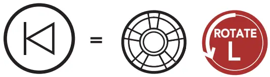 HARLEY DAVIDSON Motorcycle Bluetooth Communication System - Track backward