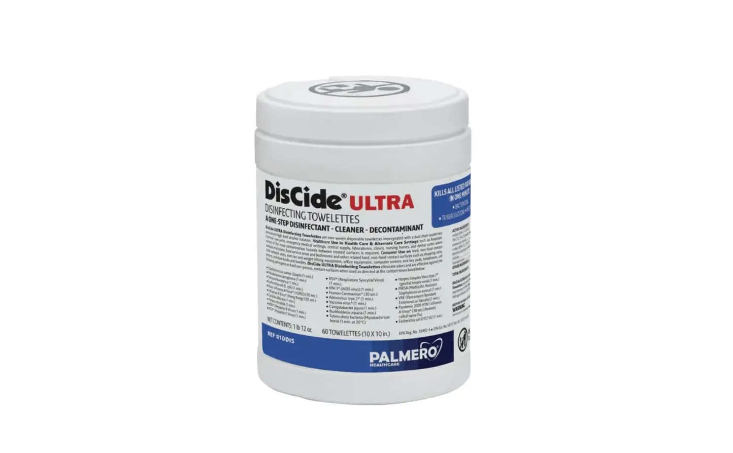 Palmero 10dis Discide Ultra Surface Disinfectant Instructions