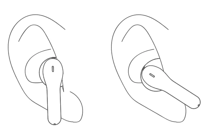 How to Wear the Earbuds