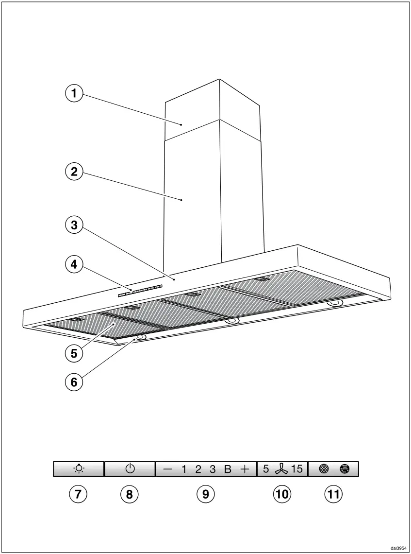 Miele 11 559 010 Built In Rangehoods - Figure 1