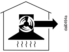 Miele 11 559 010 Built In Rangehoods - extraction mode