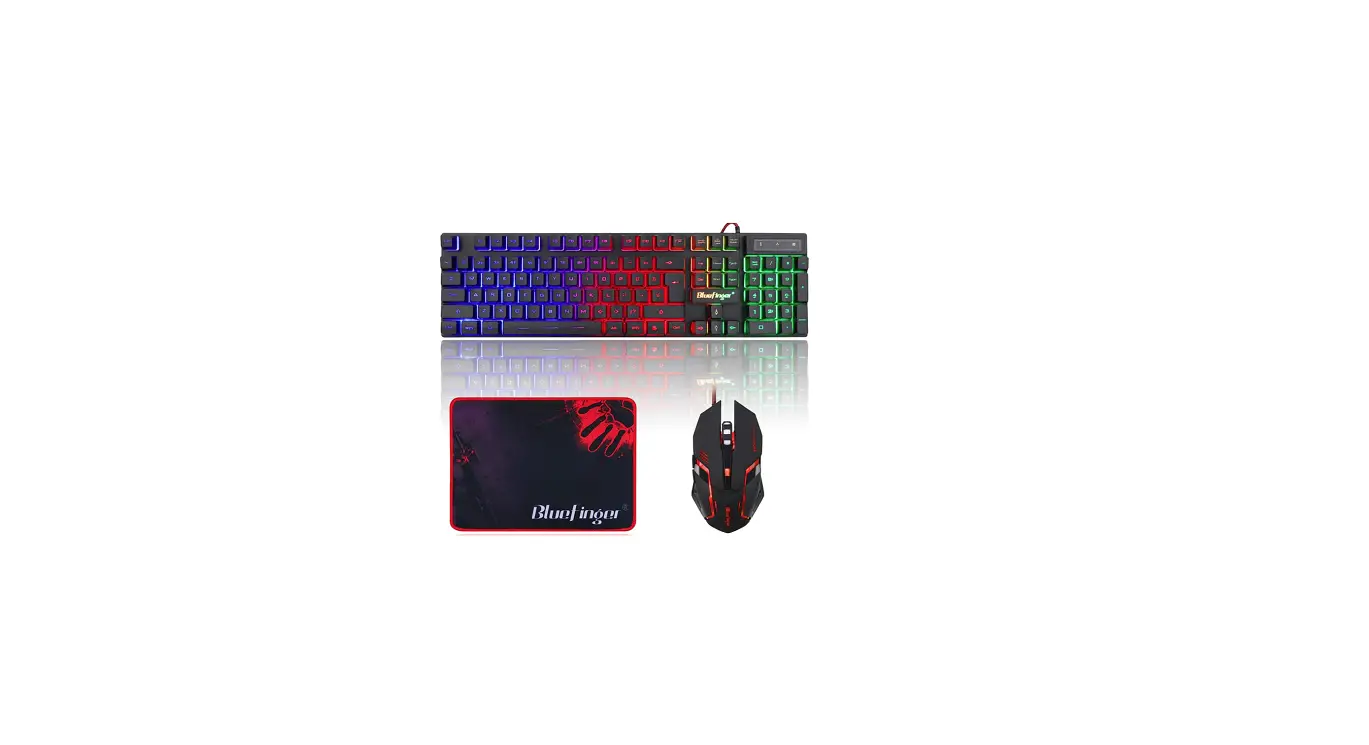 Bluefinger Rgb Gaming Keyboard And Mouse Combo Instruction Guide Bluefinger Rgb Gaming Keyboard And Mouse Combo Instruction Guide
