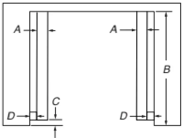 Double Ovens Installed in Cabinet