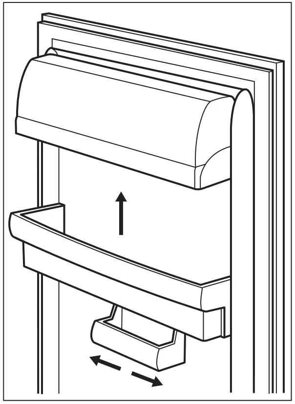 AEG SCE818E6TS Fridge Freezer - Fig 5