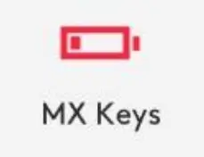 logitech MX Keys Mini for Mac Bluetooth Keyboard - Low battery