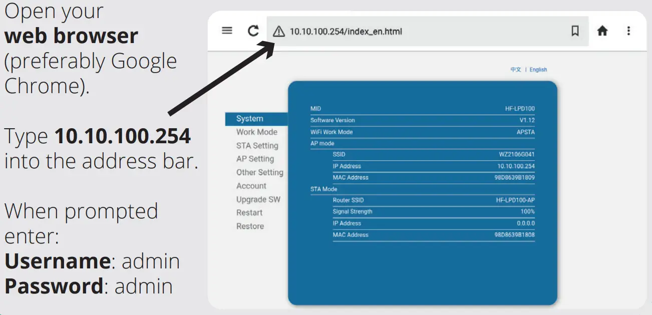 GivEnergy 422636971 WiFi Dongle - Connecting to the dongle 2